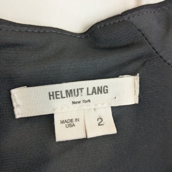 Helmut Lang Velvet Bodycon Dress - Picture 2 of 4